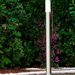 Lampadaire Caserta Acier Inoxydable, 1 Lumiere