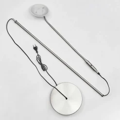 Lampadaire Chirep Led Nickel Mat, 1 Lumiere