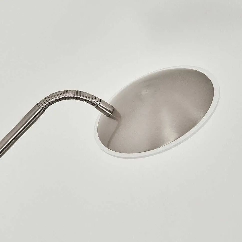 Lampadaire Chirep Led Nickel Mat, 1 Lumiere