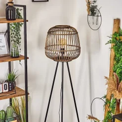 Lampadaire Combeima Noir, 1 Lumiere