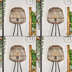 Lampadaire Combeima Noir, 1 Lumiere