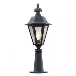 Lampadaire Exterieur Konstsmide Pallas Noir, 1 Lumiere