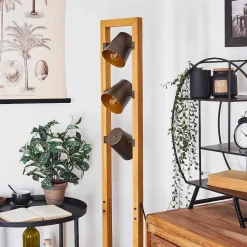 Lampadaire Gressot Brun, Gris, 3 Lumieres