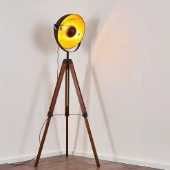 Lampadaire Jupiter Bois Fonce, 1 Lumiere