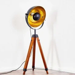 Lampadaire Jupiter Bois Fonce, 1 Lumiere