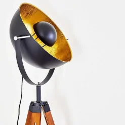 Lampadaire Jupiter Bois Fonce, 1 Lumiere