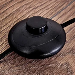 Lampadaire Jupiter Bois Fonce, 1 Lumiere