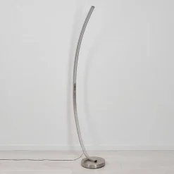 Lampadaire Kimbolton Led Nickel Mat, 1 Lumiere