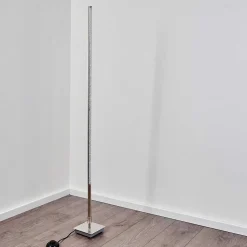 Lampadaire Lovrup Led Acier Inoxydable, 1 Lumiere