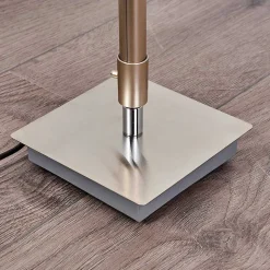 Lampadaire Lovrup Led Acier Inoxydable, 1 Lumiere