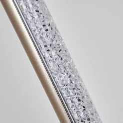 Lampadaire Lovrup Led Acier Inoxydable, 1 Lumiere