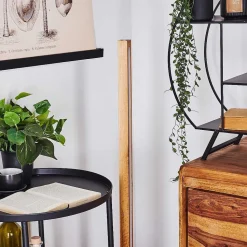 Lampadaire Madou Led Ecru, Noir, 1 Lumiere