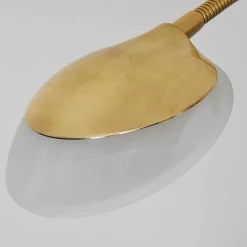 Lampadaire Mairoa Led Laiton, 2 Lumieres