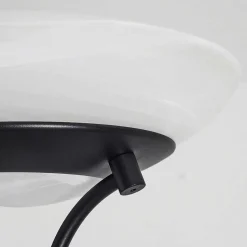 Lampadaire Mairoa Led Noir, 2 Lumieres