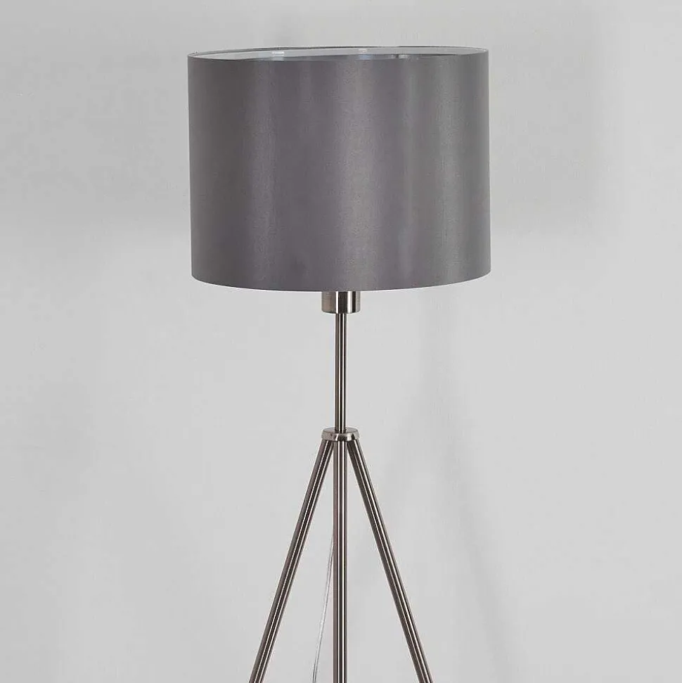 Lampadaire Malu Nickel Mat, 1 Lumiere