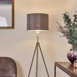 Lampadaire Malu Nickel Mat, 1 Lumiere