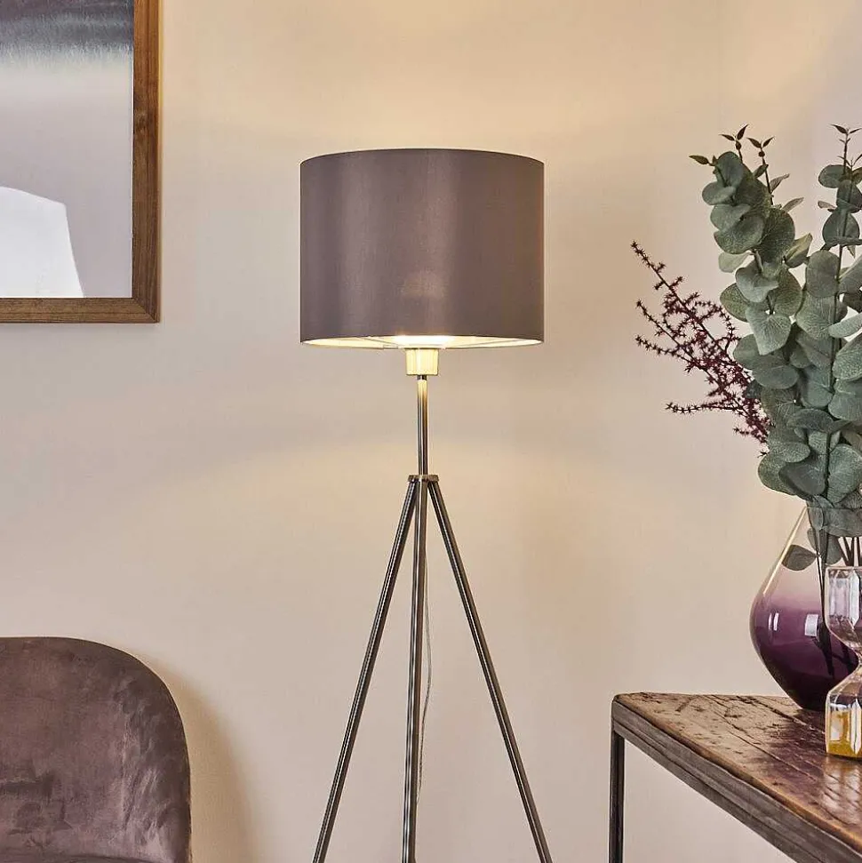 Lampadaire Malu Nickel Mat, 1 Lumiere