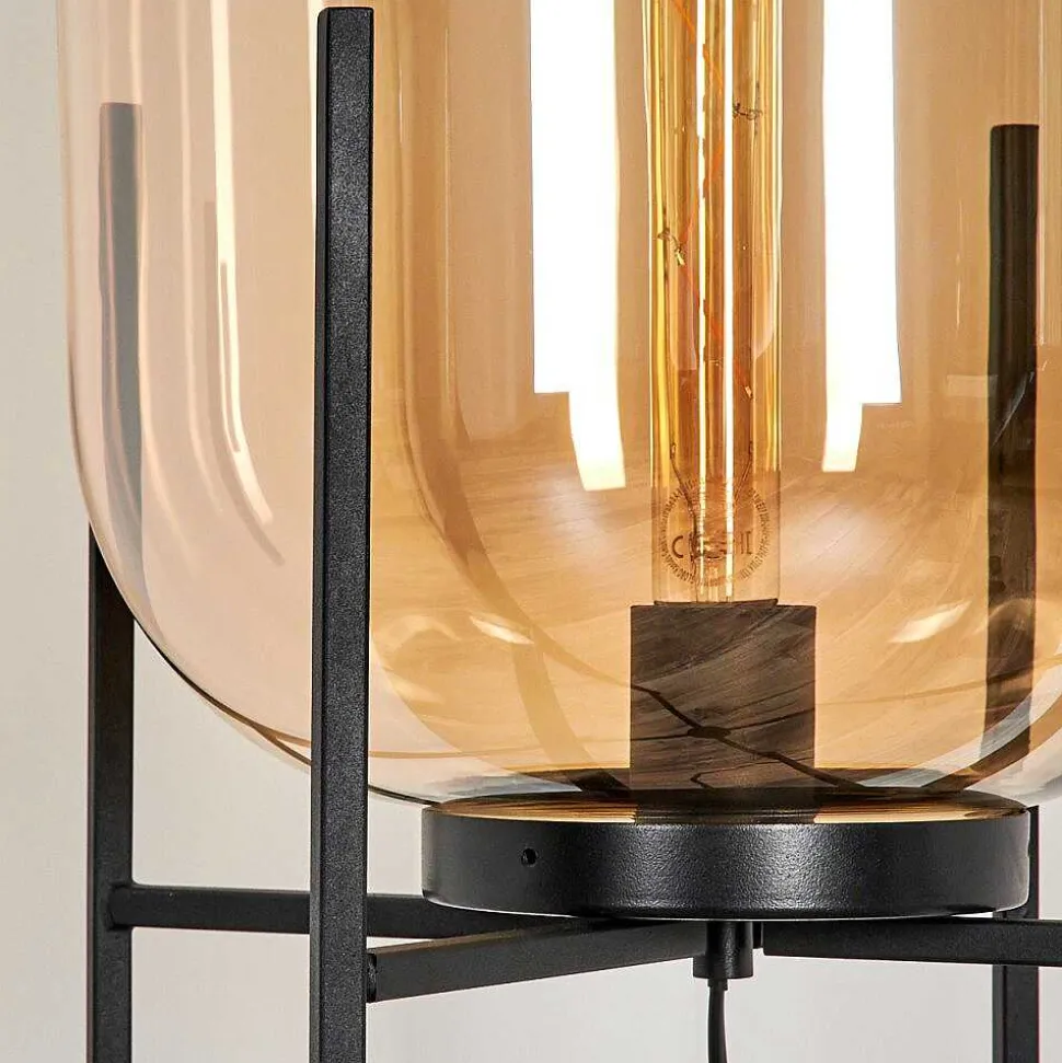 Lampadaire Manzano Noir, 1 Lumiere