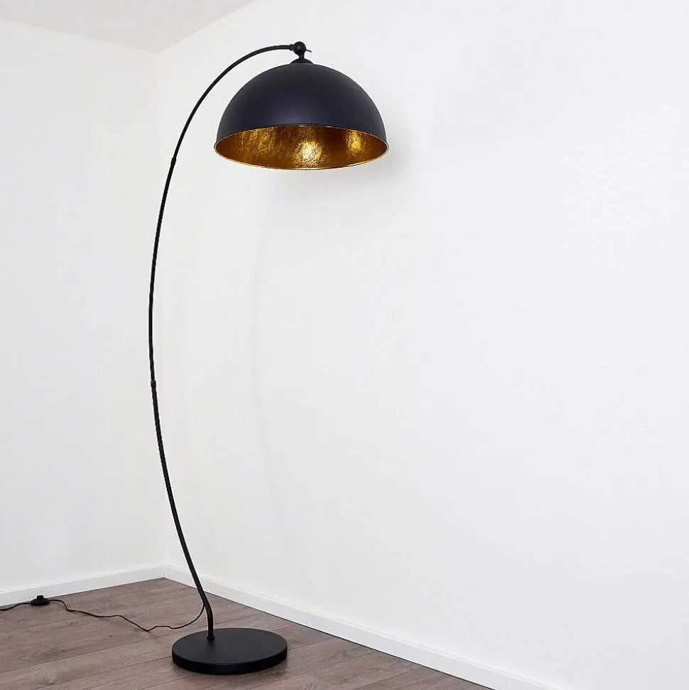 Lampadaire Miranda Noir, 1 Lumiere