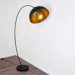 Lampadaire Miranda Noir, 1 Lumiere