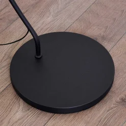 Lampadaire Miranda Noir, 1 Lumiere