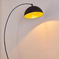 Lampadaire Miranda Noir, 1 Lumiere