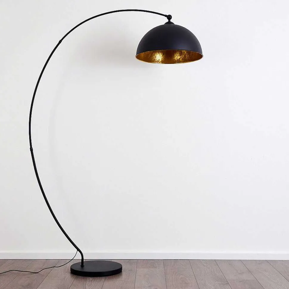 Lampadaire Miranda Noir, 1 Lumiere