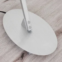 Lampadaire Nagu Led Nickel Mat, 1 Lumiere