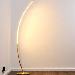 Lampadaire Nagu Led Or, 1 Lumiere