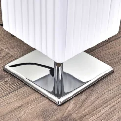 Lampadaire Newtok Chrome, 2 Lumieres