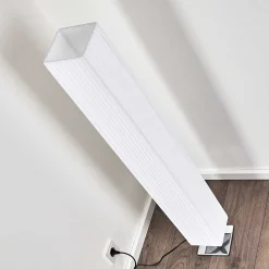 Lampadaire Newtok Chrome, 2 Lumieres