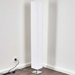 Lampadaire Newtok Chrome, 2 Lumieres