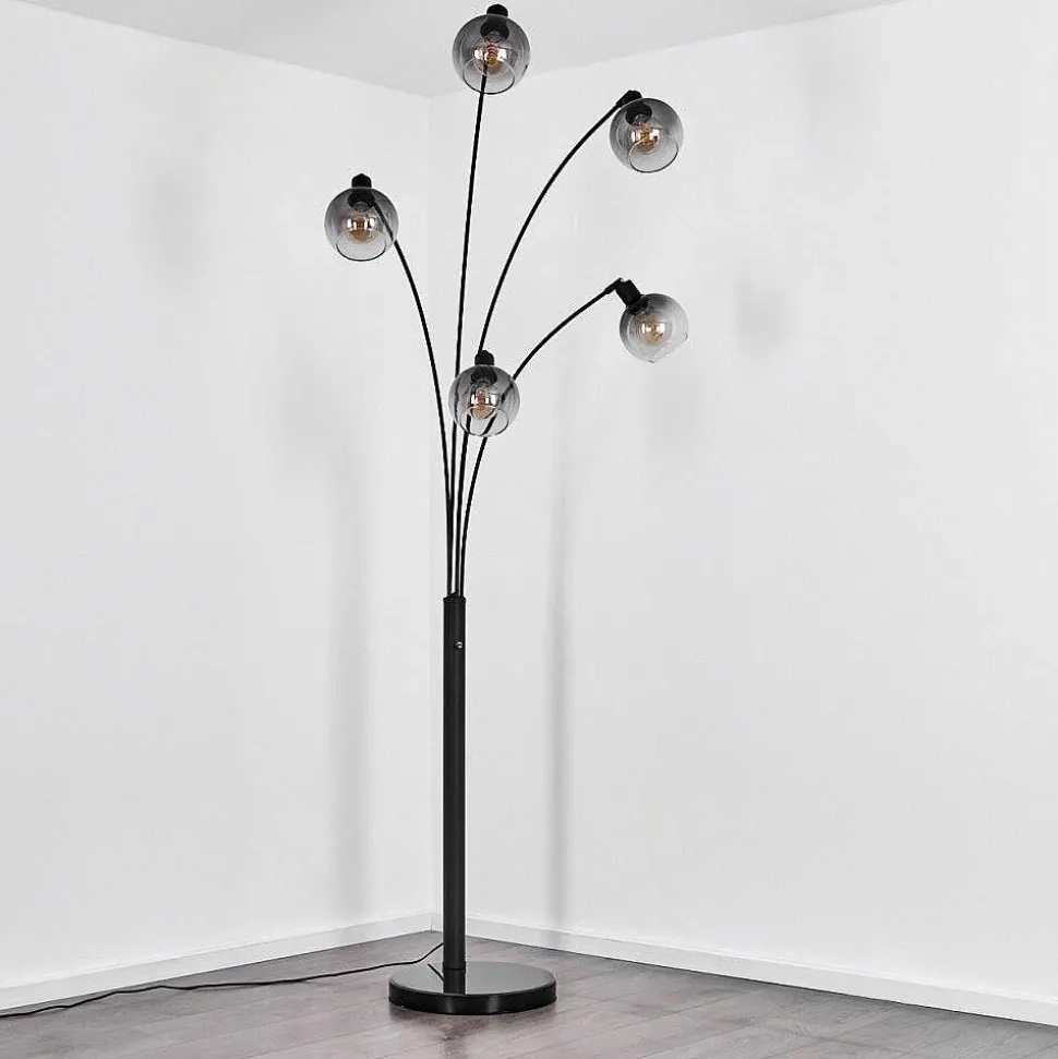 Lampadaire Nikkala Noir, 5 Lumieres
