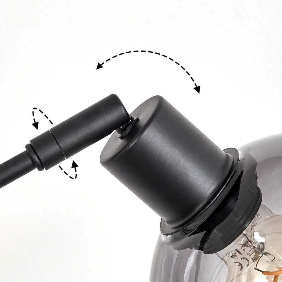 Lampadaire Nikkala Noir, 5 Lumieres