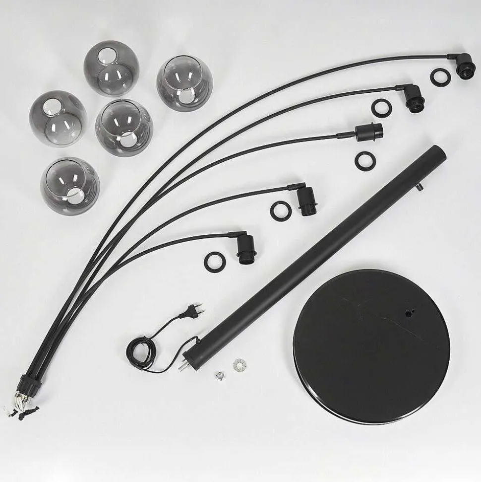 Lampadaire Nikkala Noir, 5 Lumieres