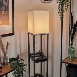 Lampadaire Pambor Noir, 1 Lumiere