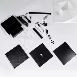 Lampadaire Pambor Noir, 1 Lumiere