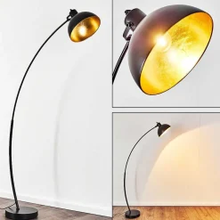 Lampadaire Parola Noir, 1 Lumiere