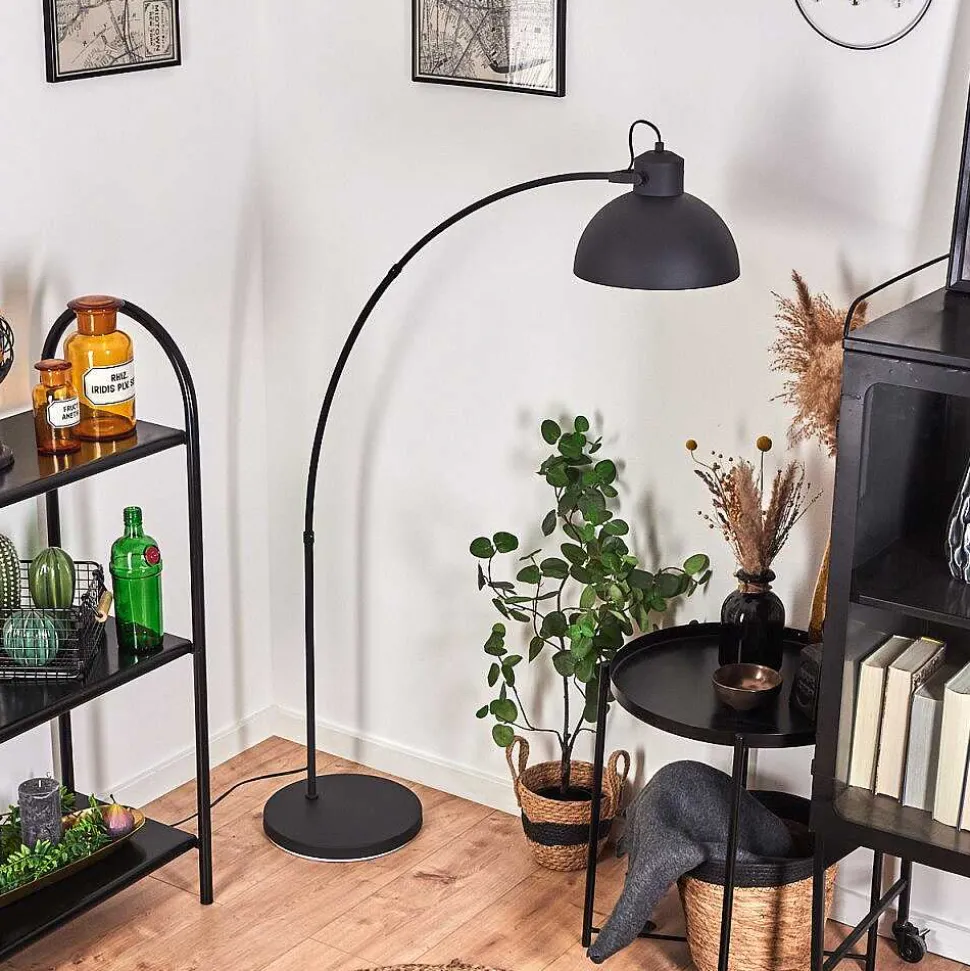 Lampadaire Parola Noir, 1 Lumiere