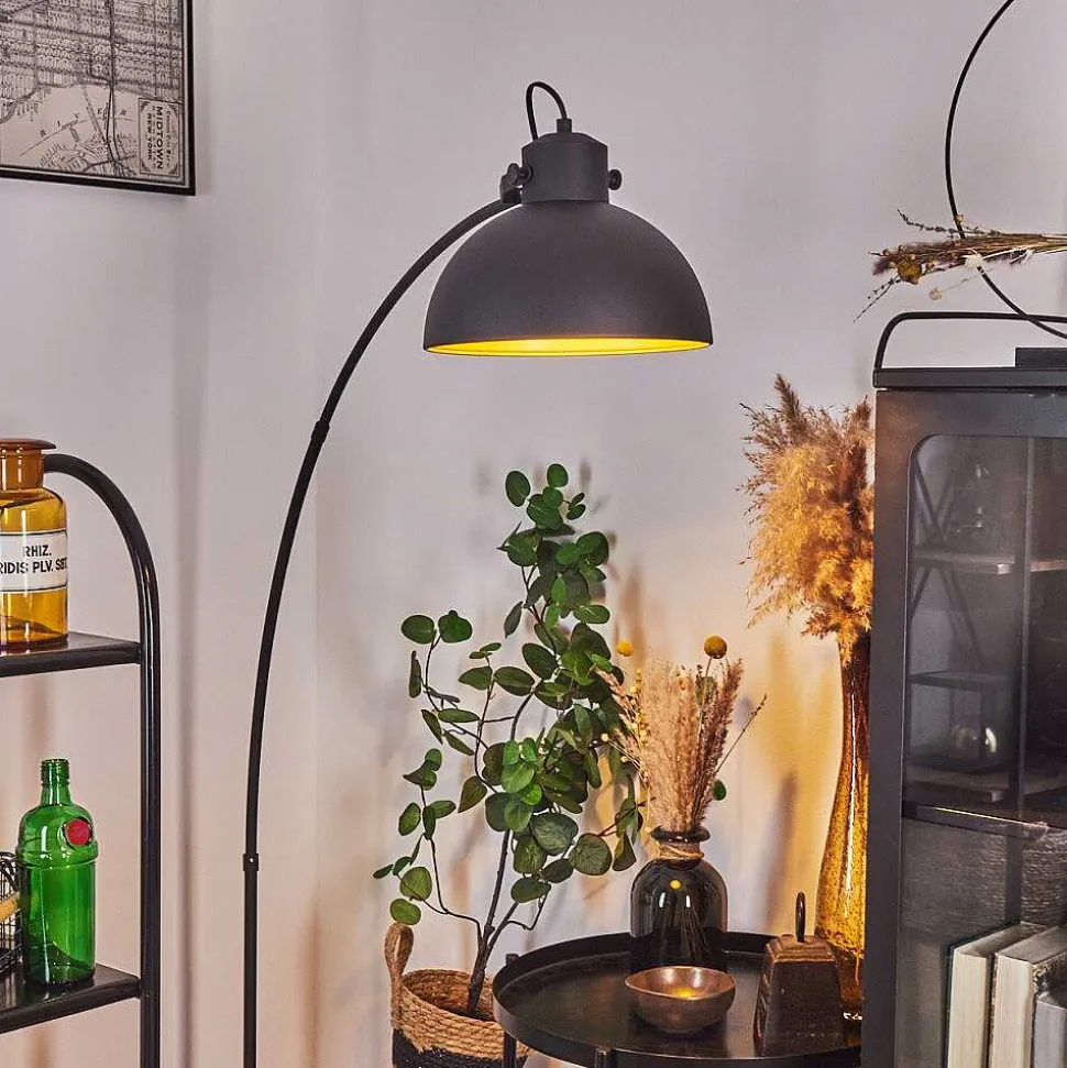 Lampadaire Parola Noir, 1 Lumiere