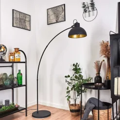 Lampadaire Parola Noir, 1 Lumiere