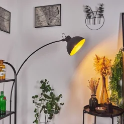 Lampadaire Parola Noir, 1 Lumiere