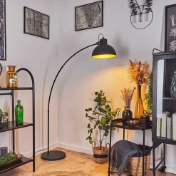 Lampadaire Parola Noir, 1 Lumiere