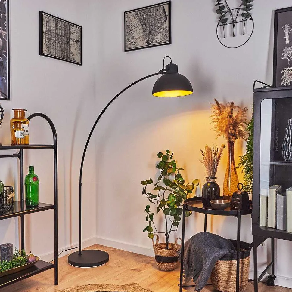 Lampadaire Parola Noir, 1 Lumiere