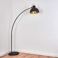 Lampadaire Parola Noir, 1 Lumiere