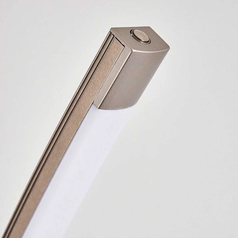 Lampadaire Playa Led Nickel Mat, 1 Lumiere