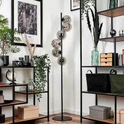 Lampadaire Remaisnil Fume, 6 Lumieres