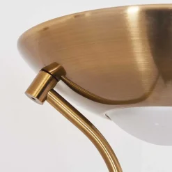 Lampadaire Rom Led Laiton, 2 Lumieres