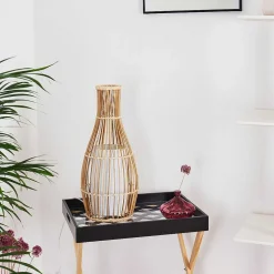 Lampadaire Saranda Brun, 1 Lumiere