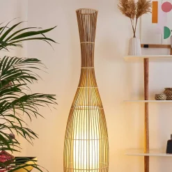 Lampadaire Saranda Brun, 1 Lumiere